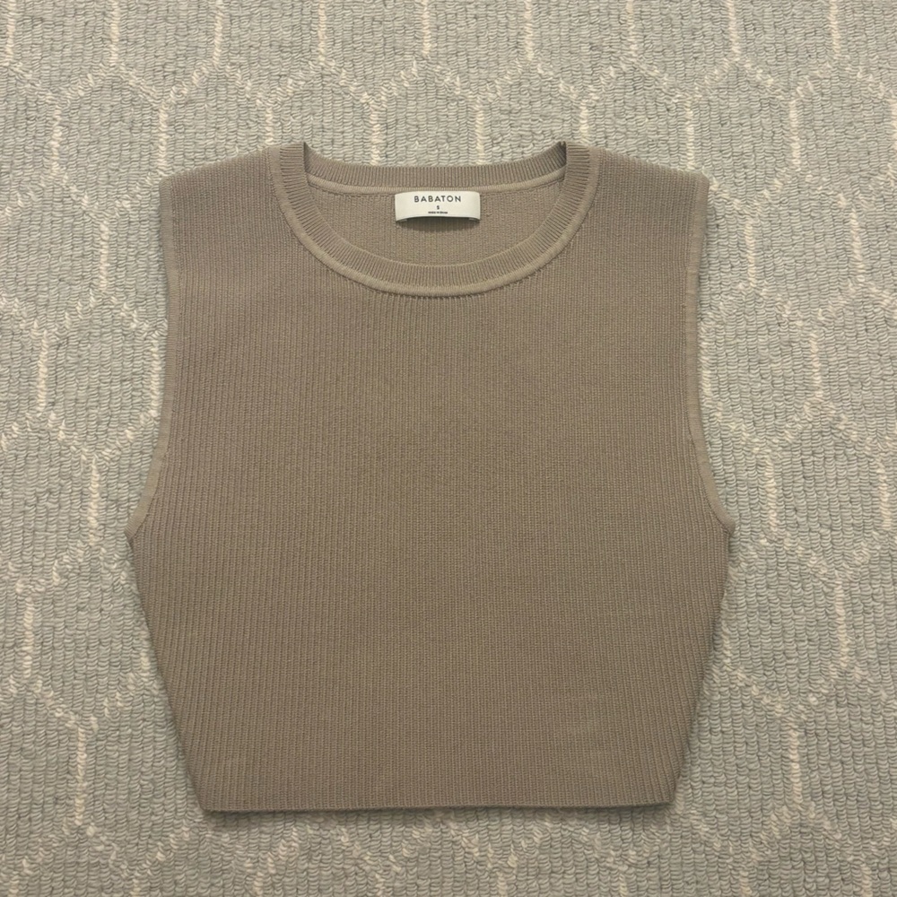Aritzia Babaton cropped tank top